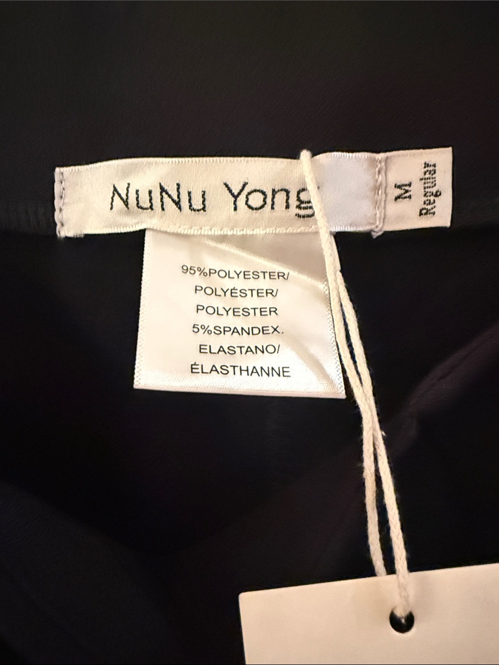 Black Tie-Waist Paperbag Trousers - Picture 5 of 5